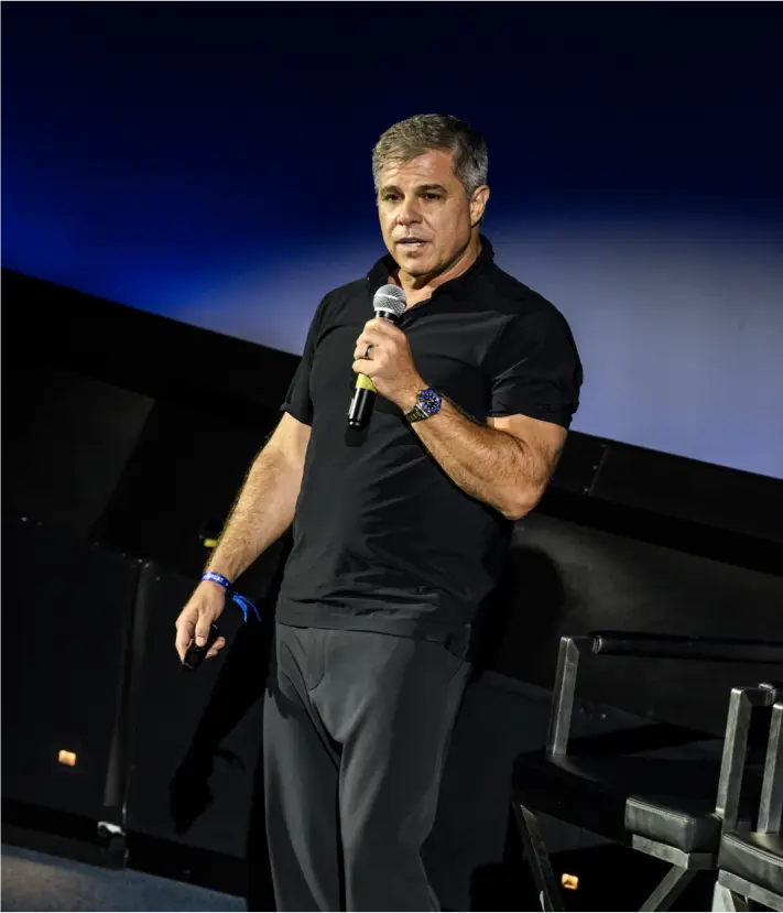 dave image giving a conference